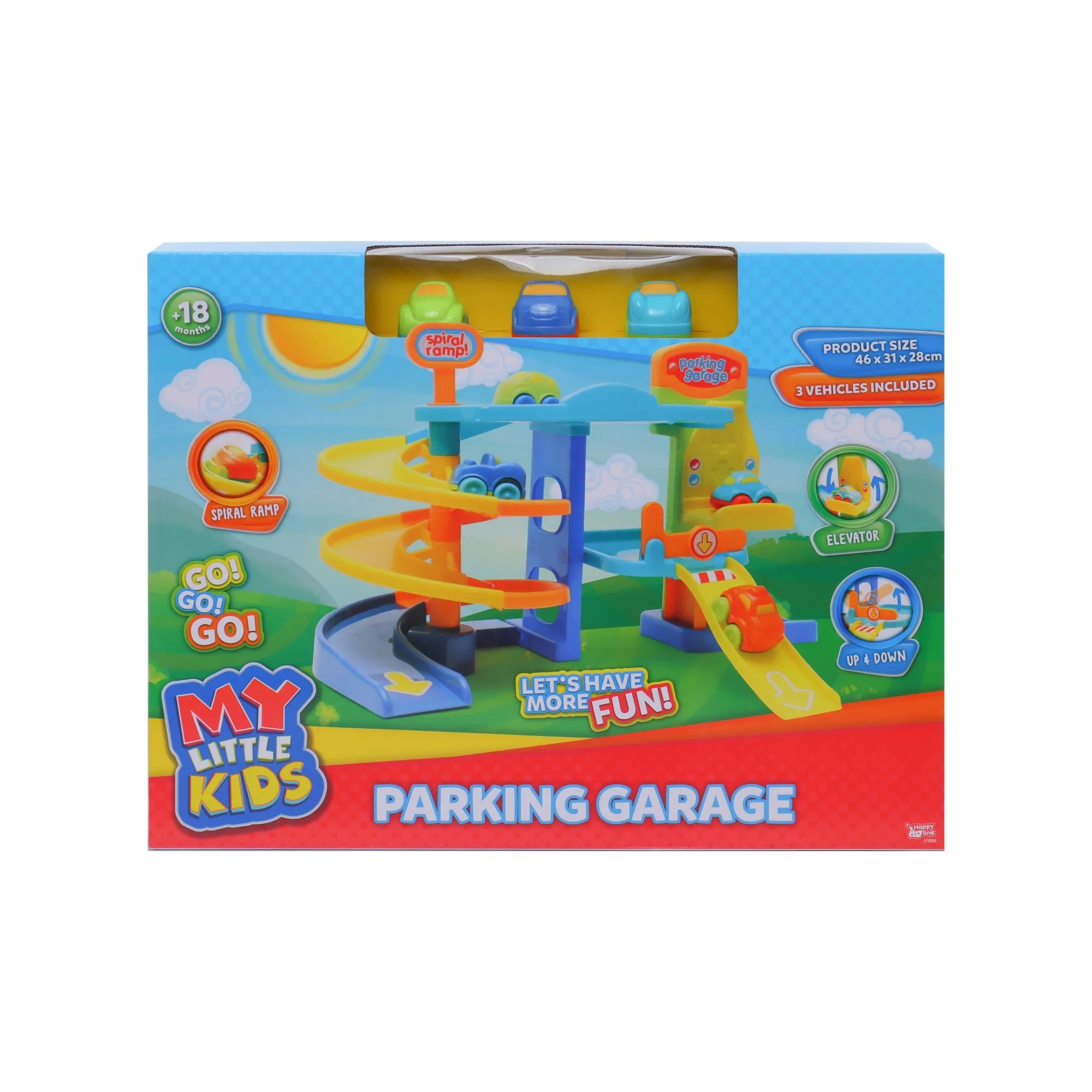 My Little Kids Parking Garage