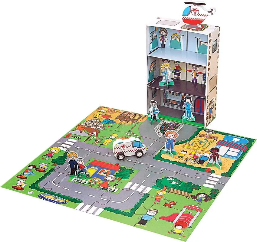 My Little Village My Little Book About The Human Body