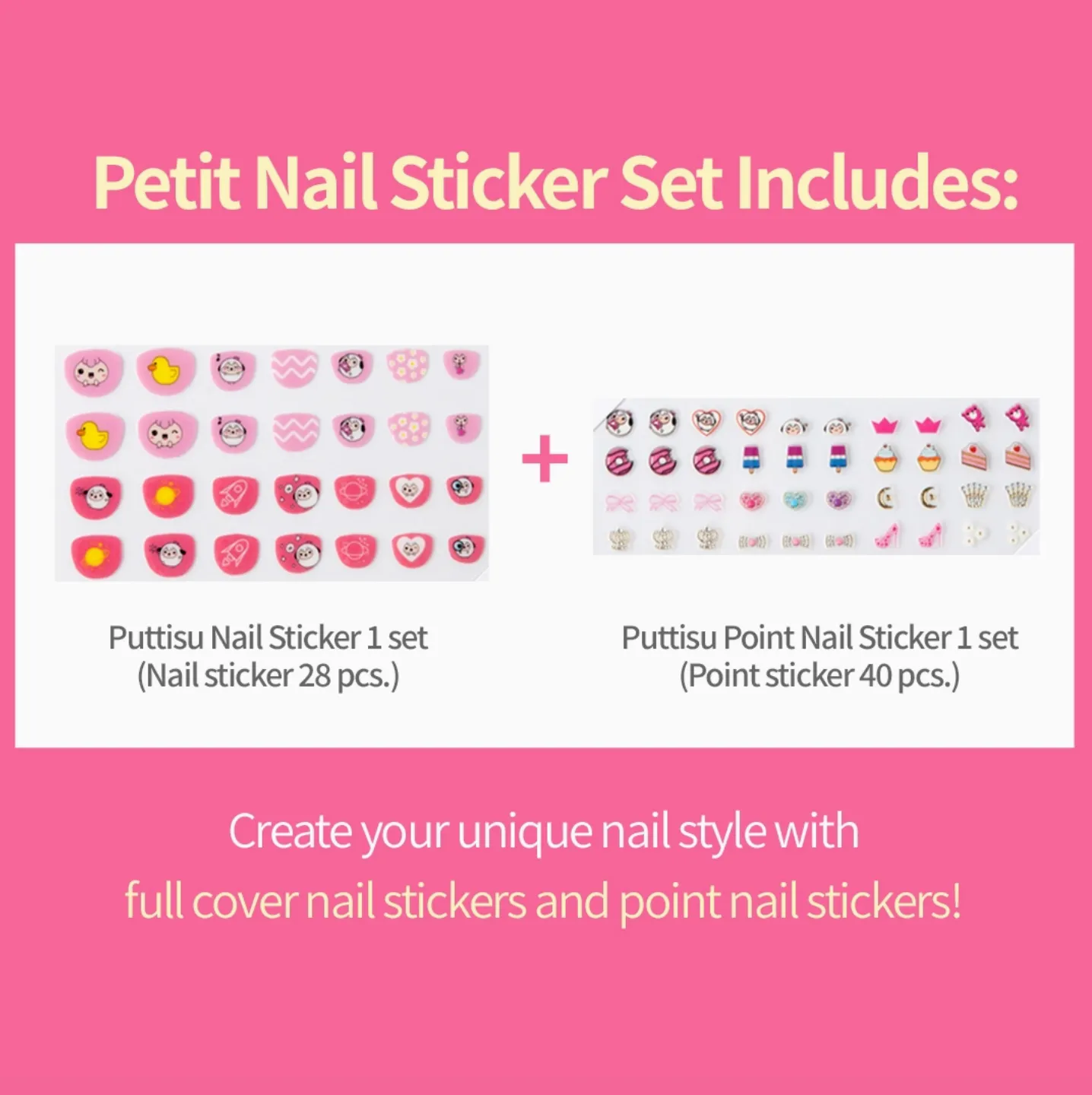 NAIL STICKER SET - STRAWBERRY