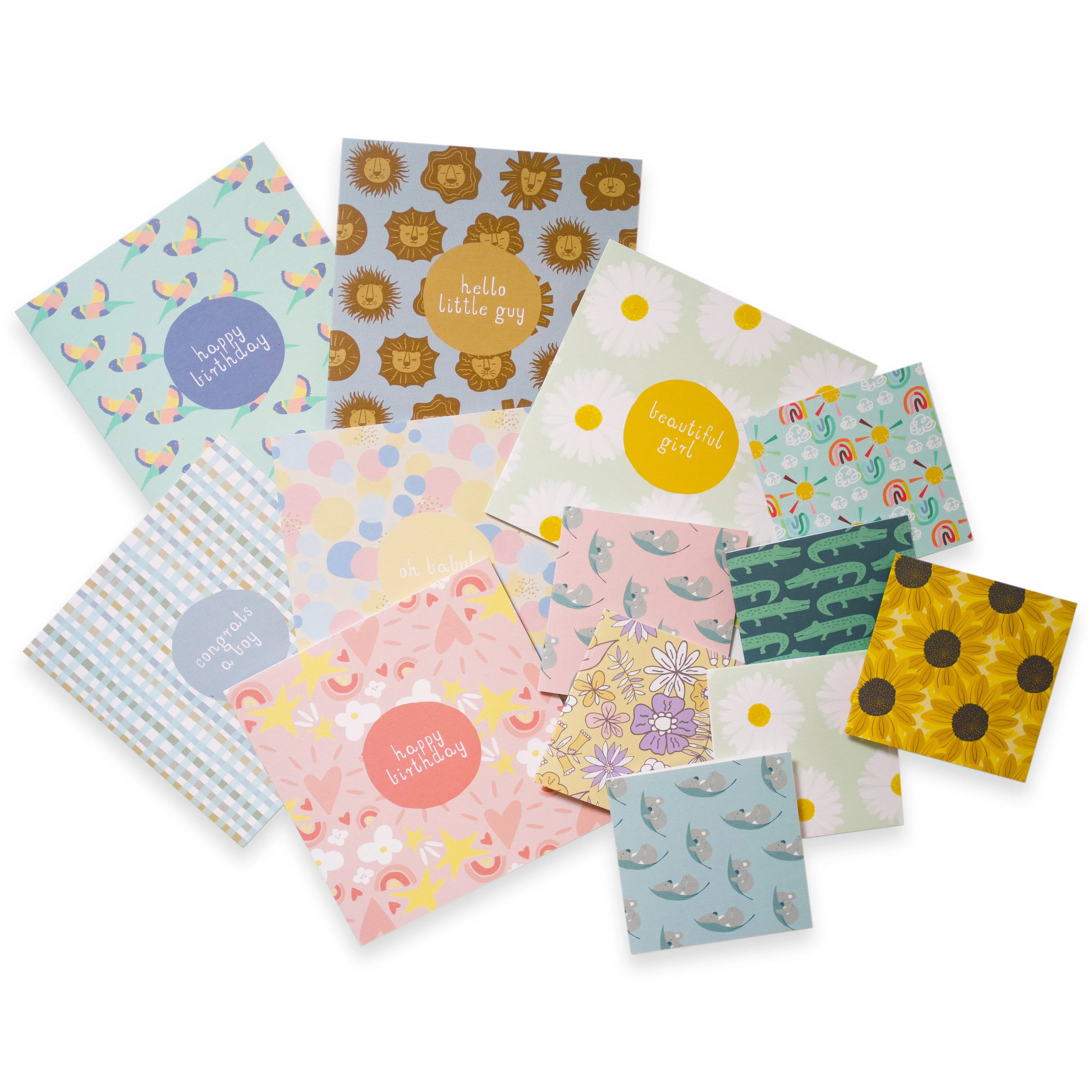 New Baby Card – Bloom - Little Lady