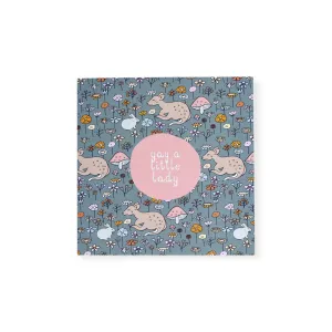 New Baby Card – Woodland - Little Lady