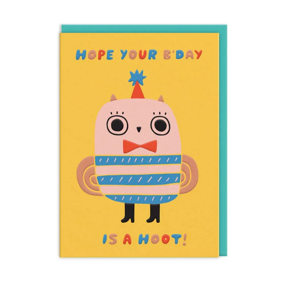 Ohh Deer: Birthday Owl Card