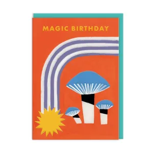 Ohh Deer: Magic Mushrooms Birthday Card