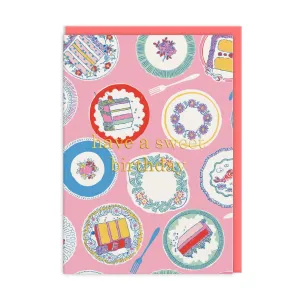 Ohh Deer: Tea Party Happy Birthday Card