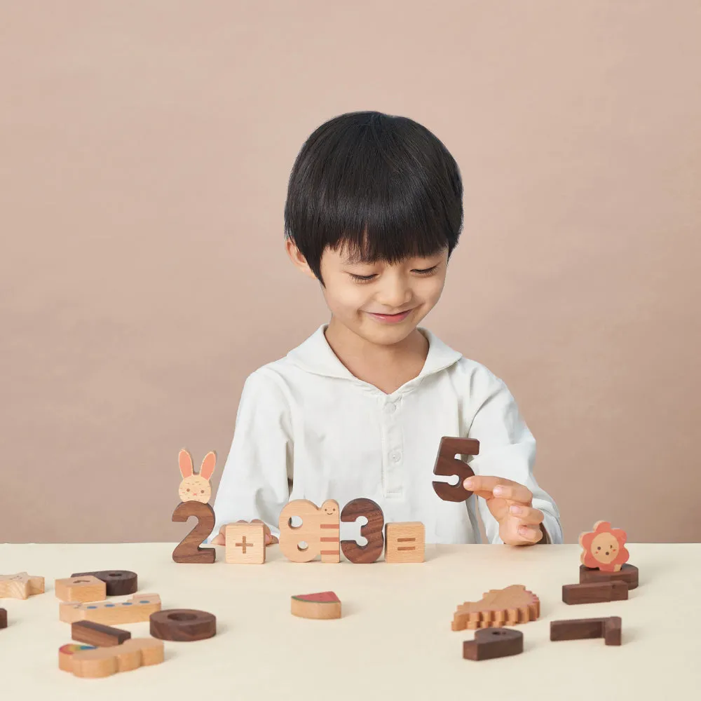 OIOIOOI Numbers Play Block Set