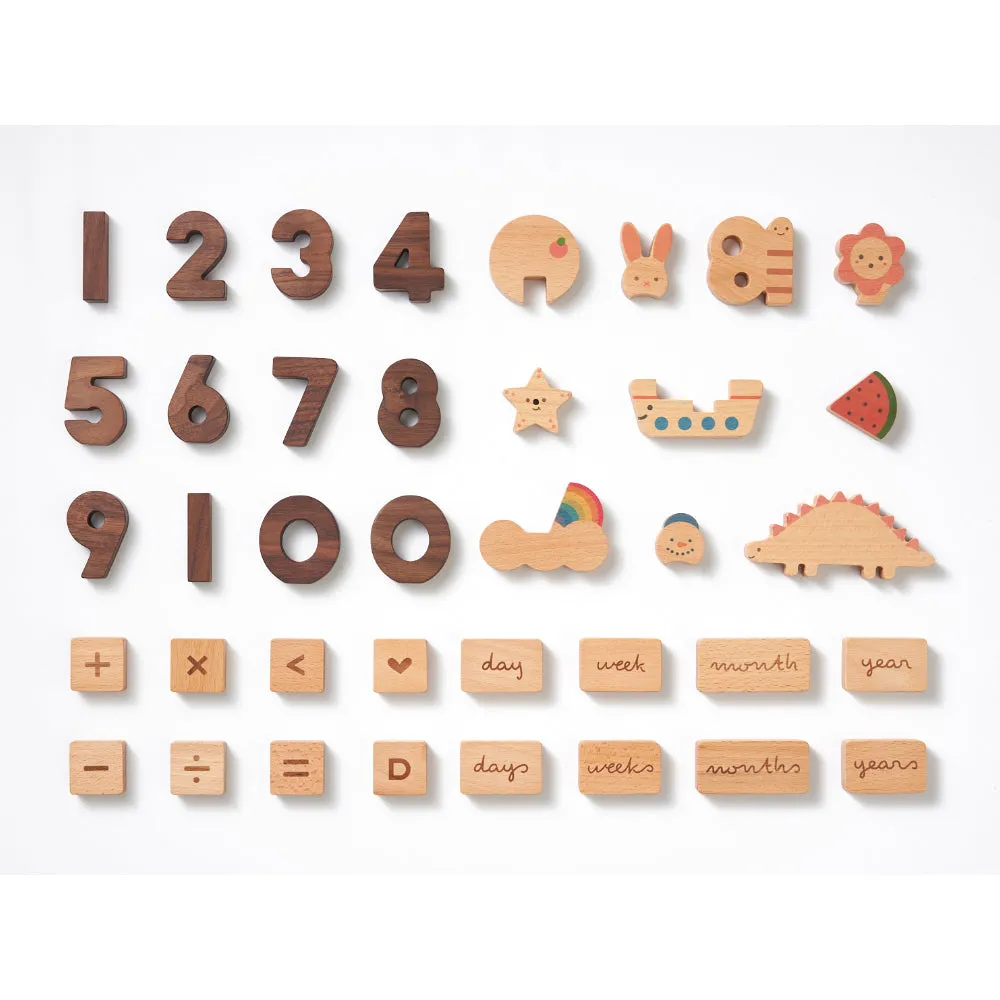OIOIOOI Numbers Play Block Set