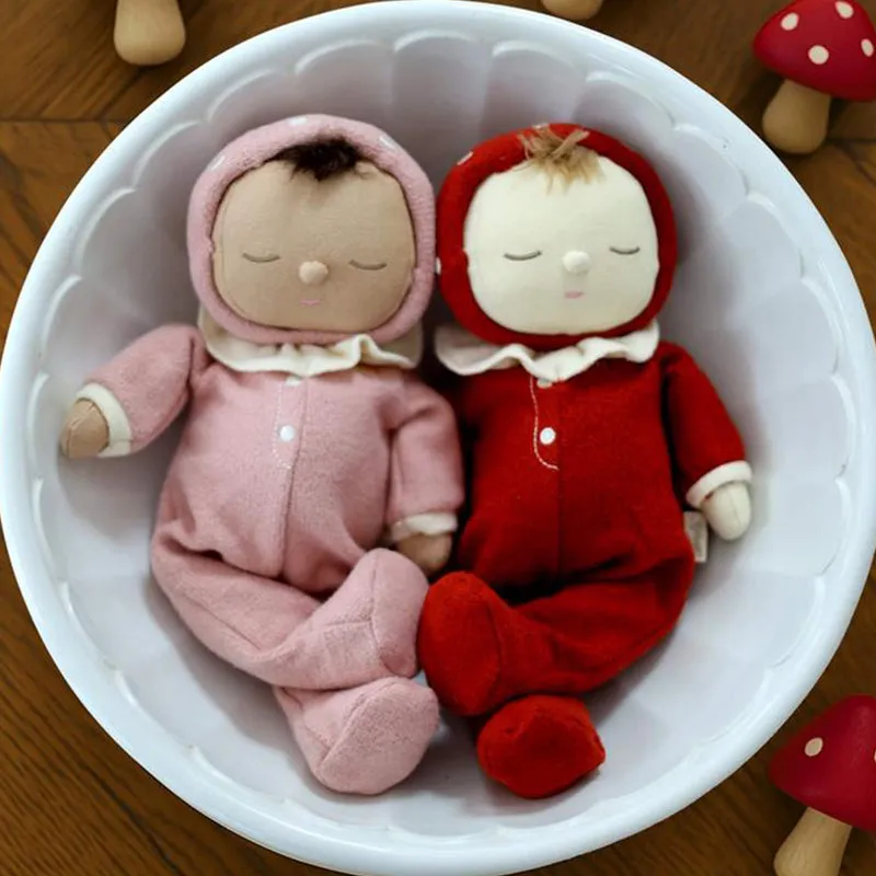 Olli Ella Dozy Dinkum | Toadstool Moppet Red