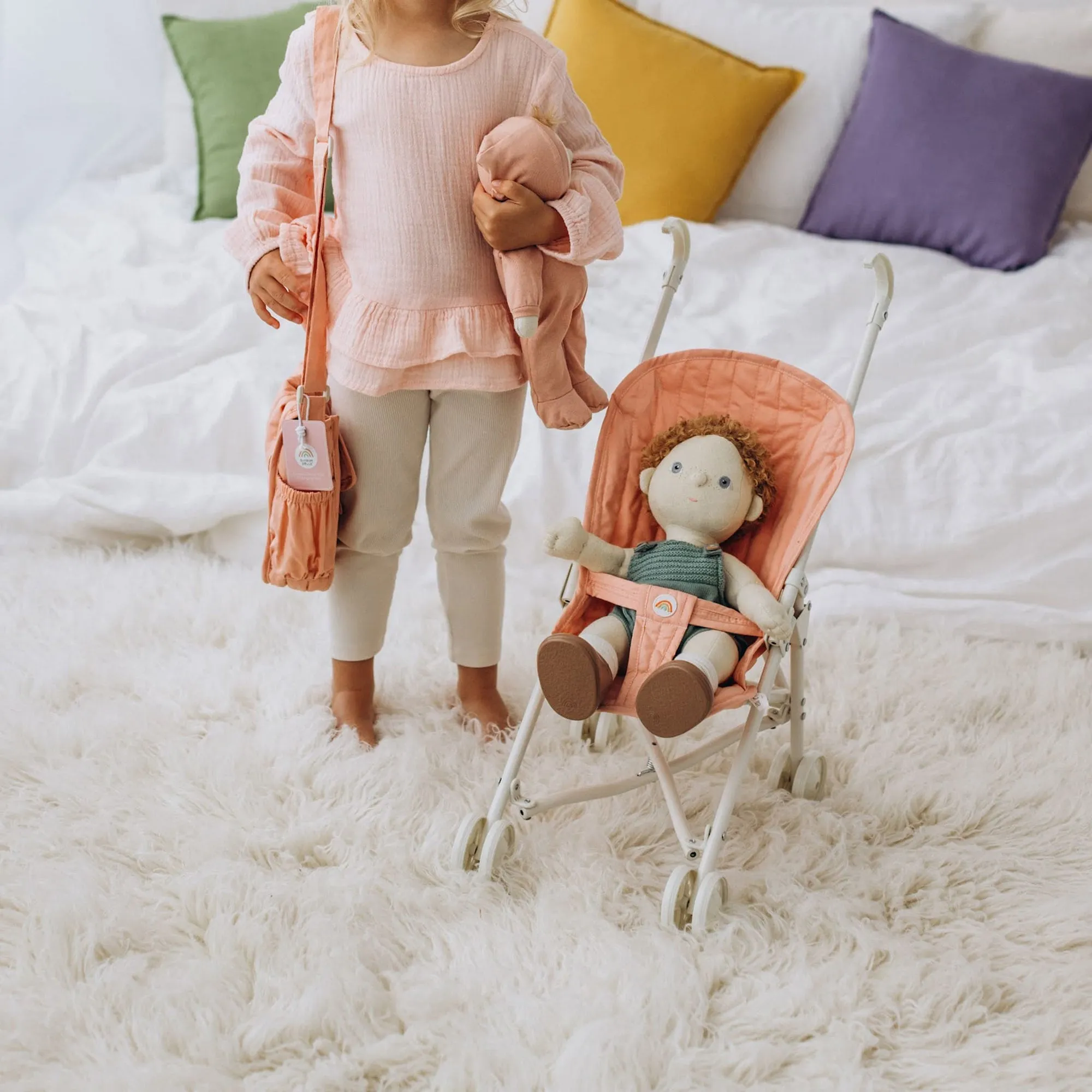 Olli Ella Sollie Stroller | Rose