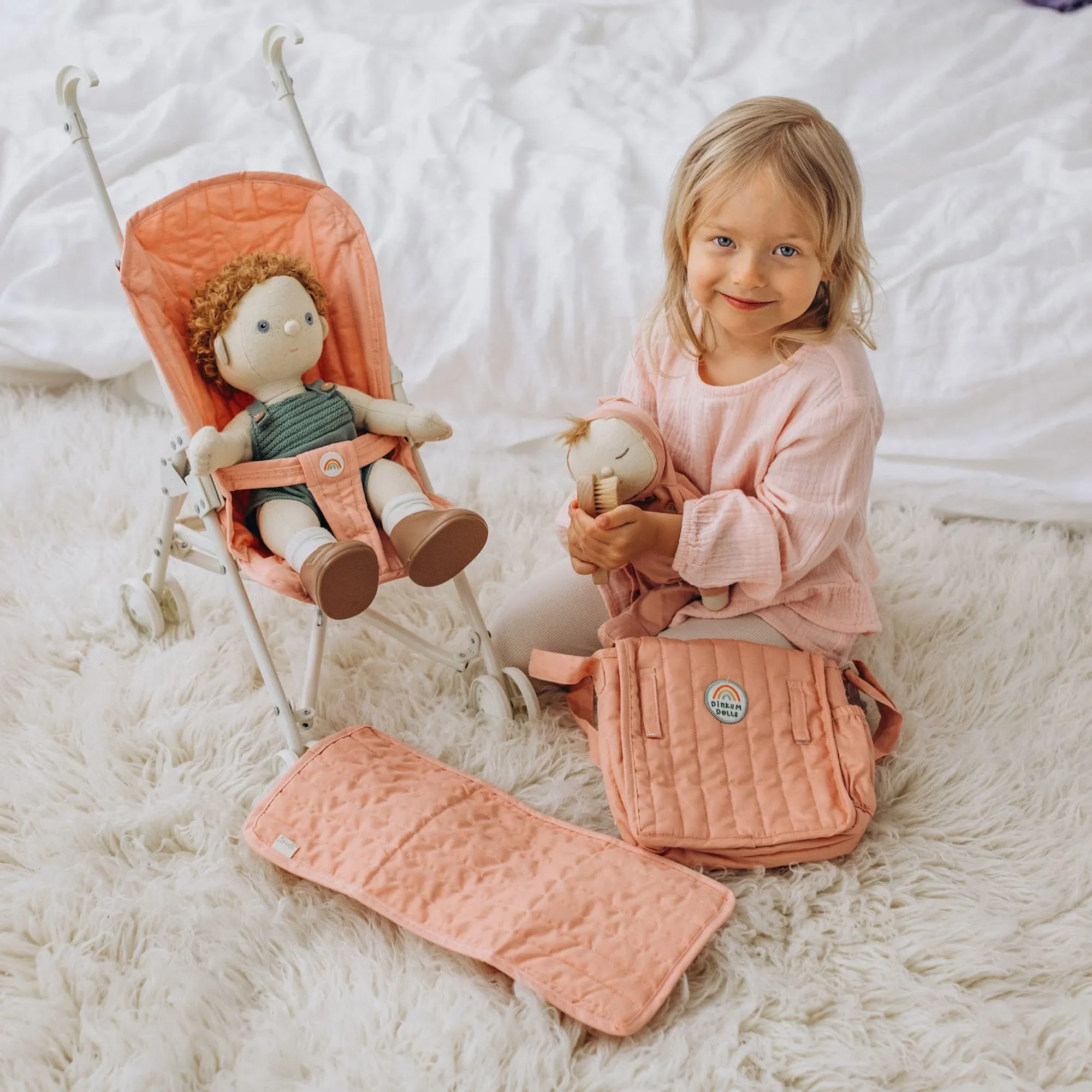 Olli Ella Sollie Stroller | Rose
