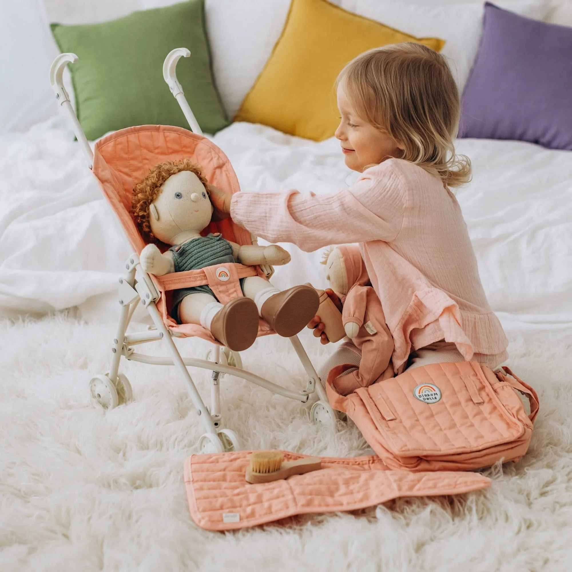 Olli Ella Sollie Stroller | Rose