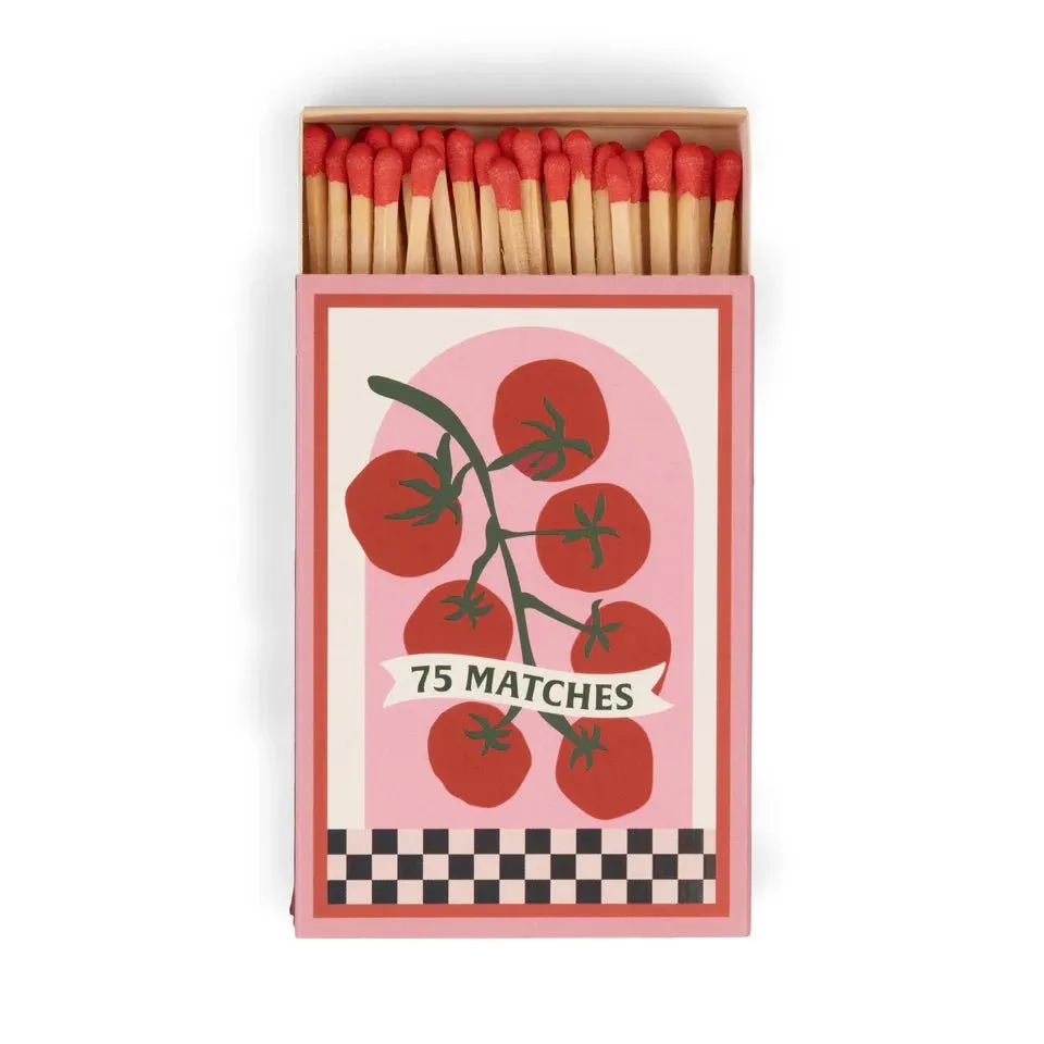 Paddywax: A Dopo Boxed Matches Tomato Vine Red - 75 Matches