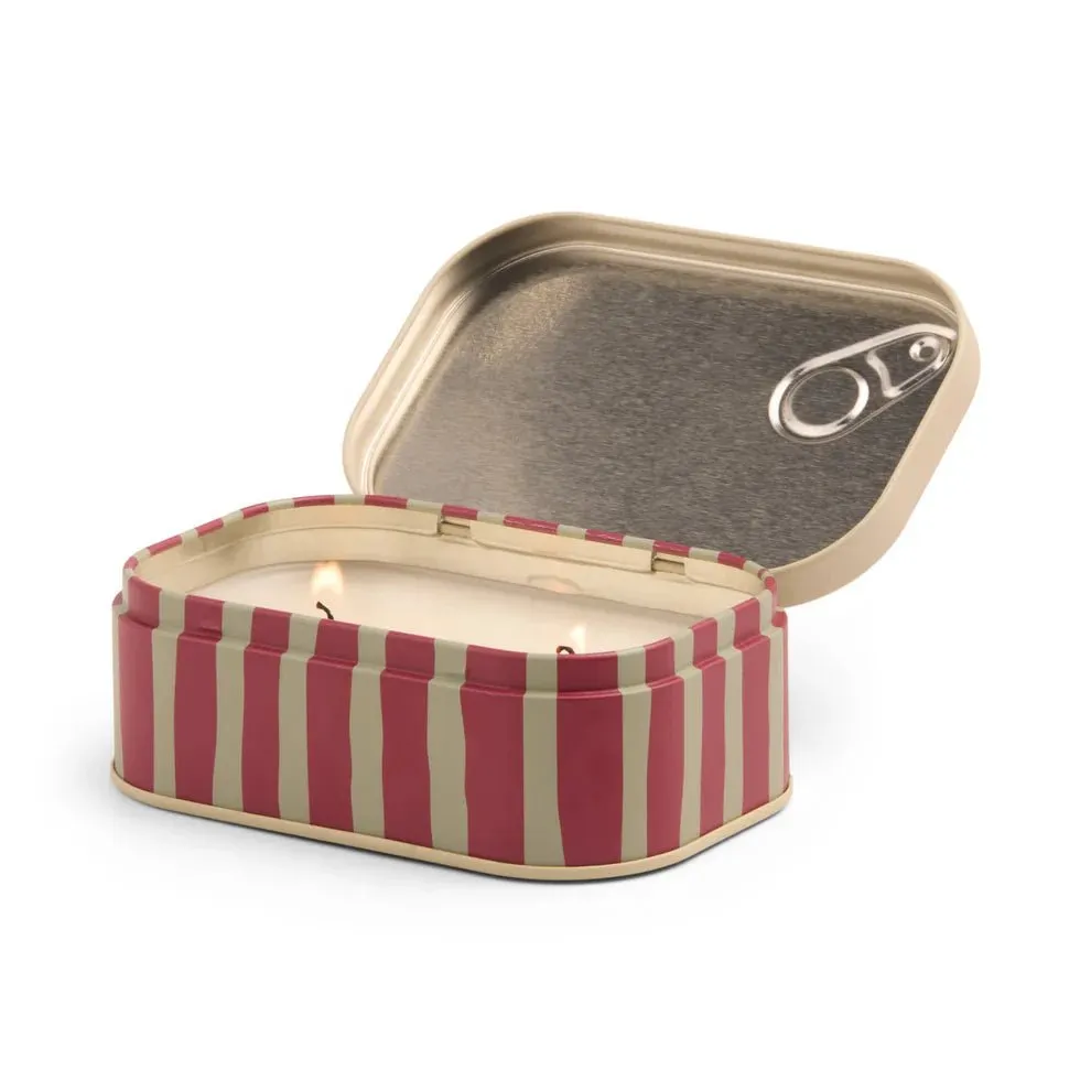 Paddywax: Bistro 4.5oz Lemon Printed Tin Candle - Meyer Lemon