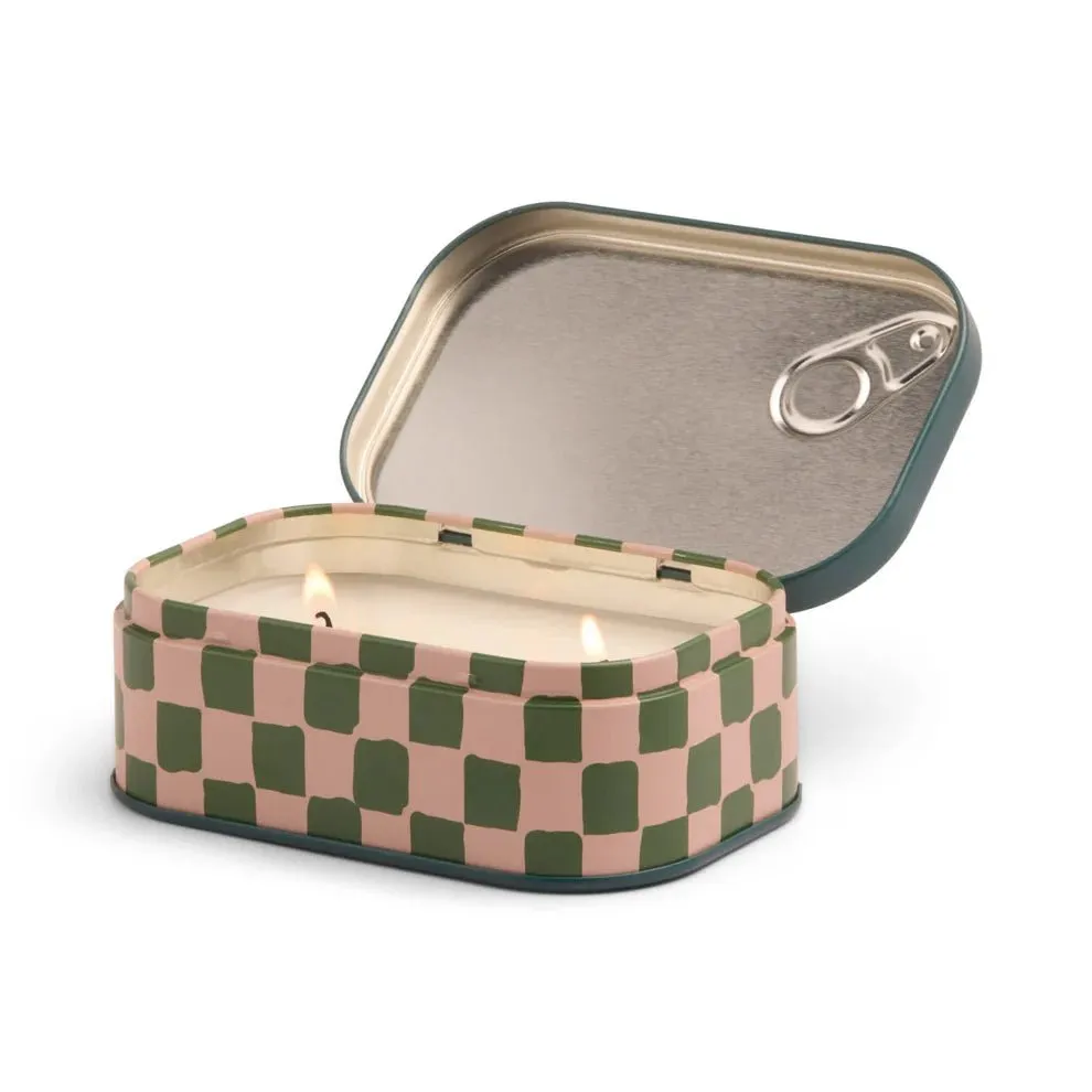Paddywax: Bistro 4.5oz Mushroom Printed Tin Candle - Wild Mushroom