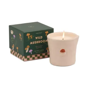 Paddywax: Bistro 8oz Mushroom Ceramic Candle - Wild Mushroom