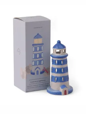 Paddywax: No. 07 - Lighthouse Style Incense & Tea Light Holder