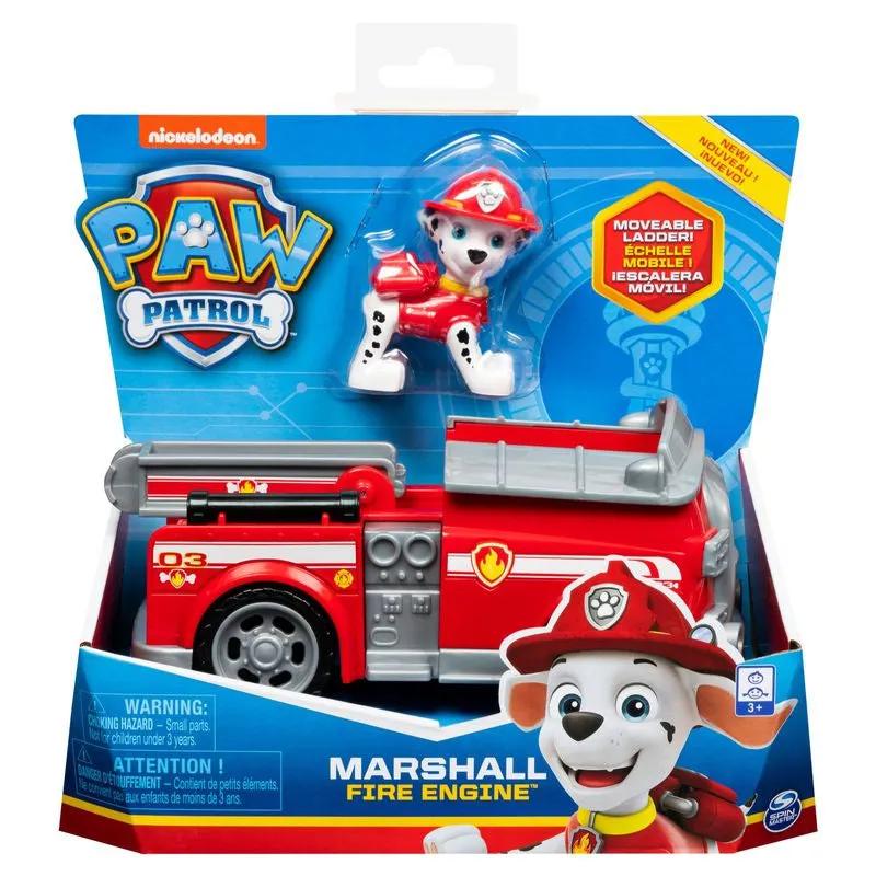 PAW Patrol Basic Vehicle Marshall Fire Engine