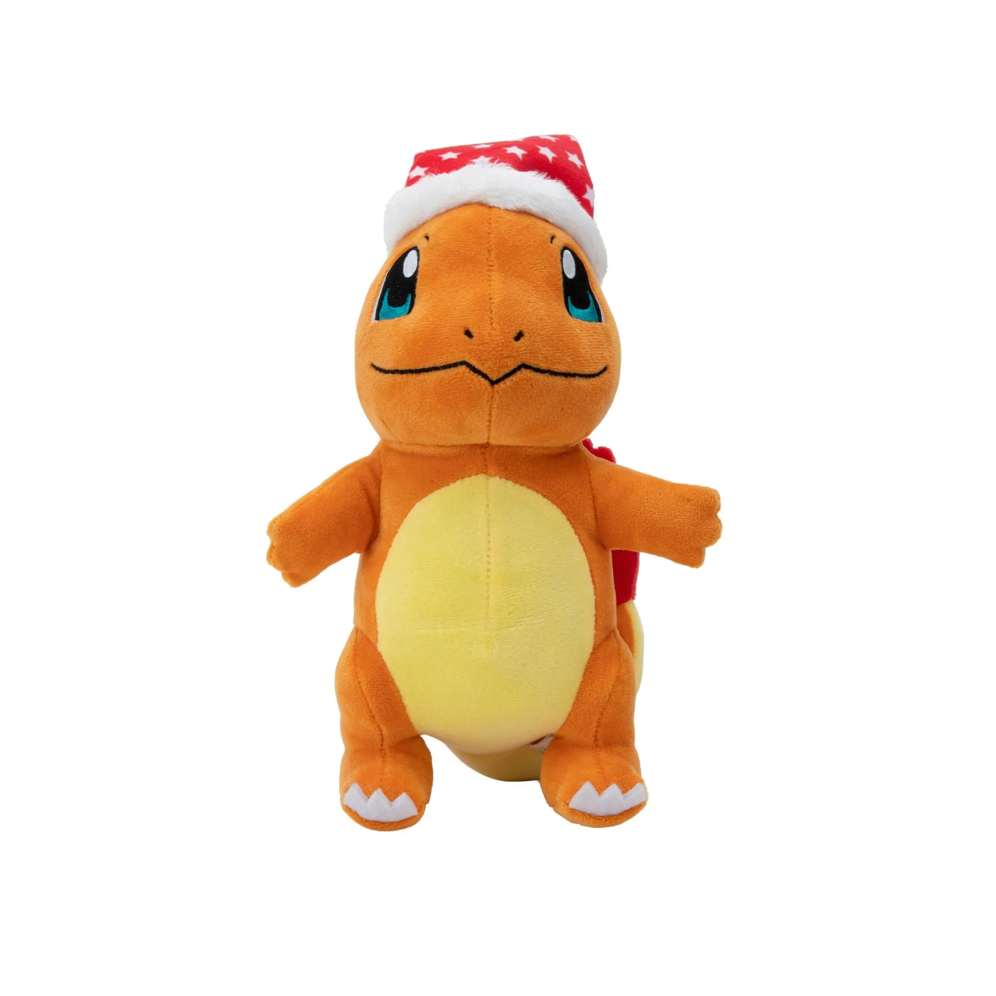 Pokemon Seasonal Holiday 8 Inch Plush - Charmander With Santa Hat
