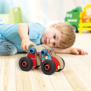 Quercetti 80730 Play Eco  Wood Vehicle Wise - Kids Toys
