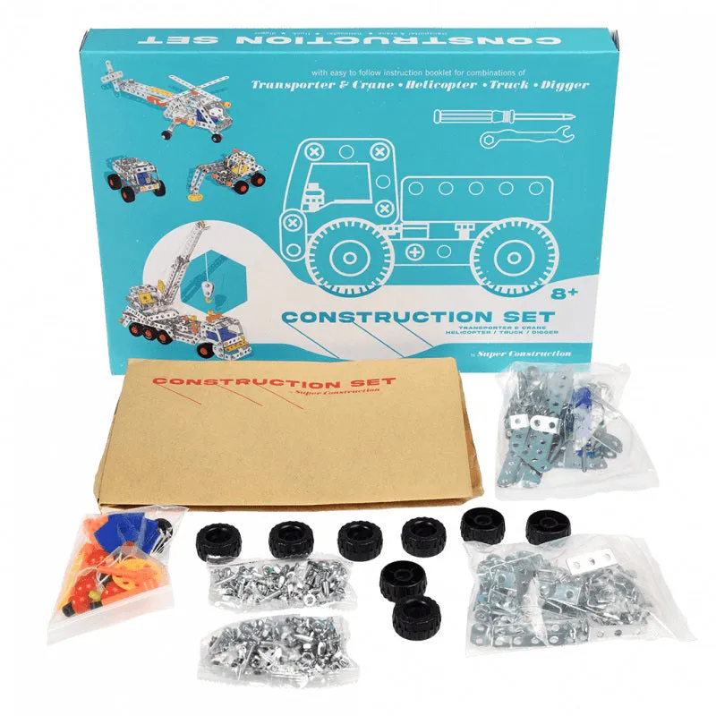 Rex Large Construction Set - 4 In 1