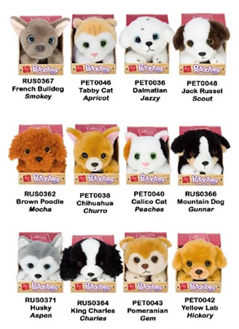 Russ Petooties 4Inch(10cm) Mini Plush Assorted Styles