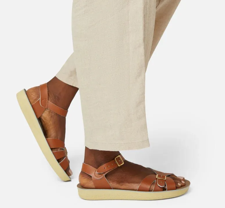 Salt-Water Sandals: Boardwalk Tan Womens Sandal