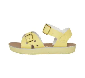 Salt-Water Sandals: Sweetheart Butter Yellow Kids Sandal