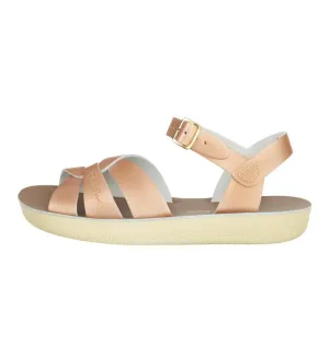 Salt-Water Sandals: Swimmer Rose Gold Womens Sandal
