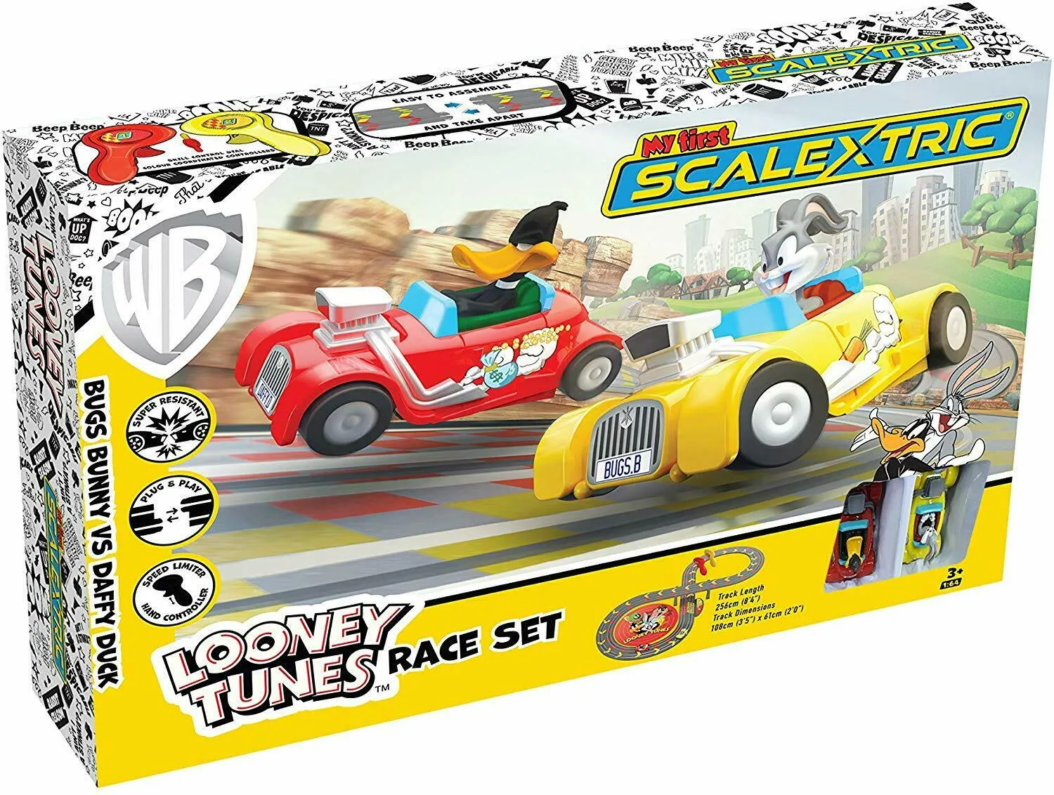 Scalextric My First Looney Tunes Slot Car Set