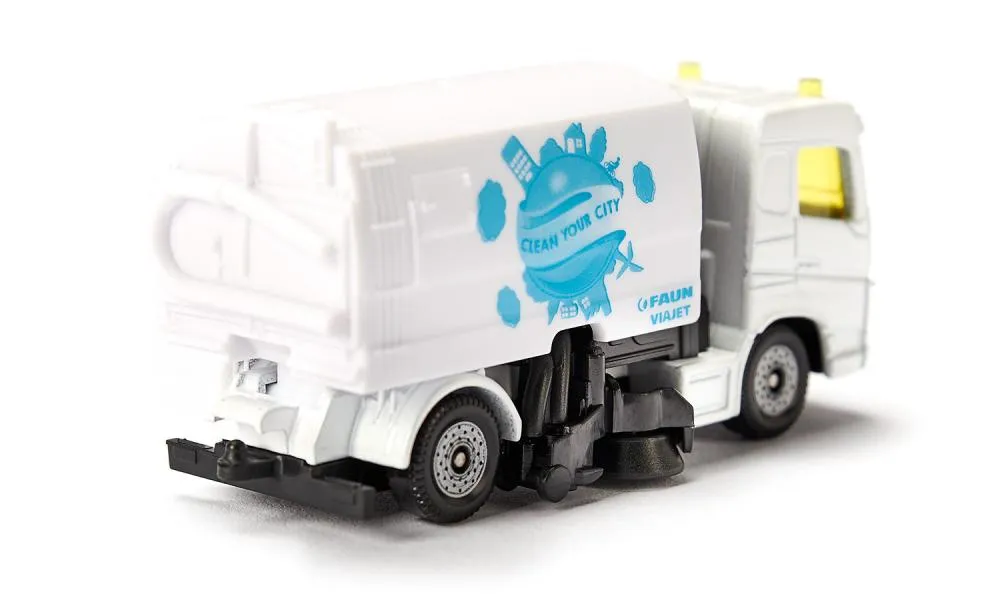 SIKU 1687 Municipal Set Road Sweeper & Garbage Truck Wise - Kids Toys