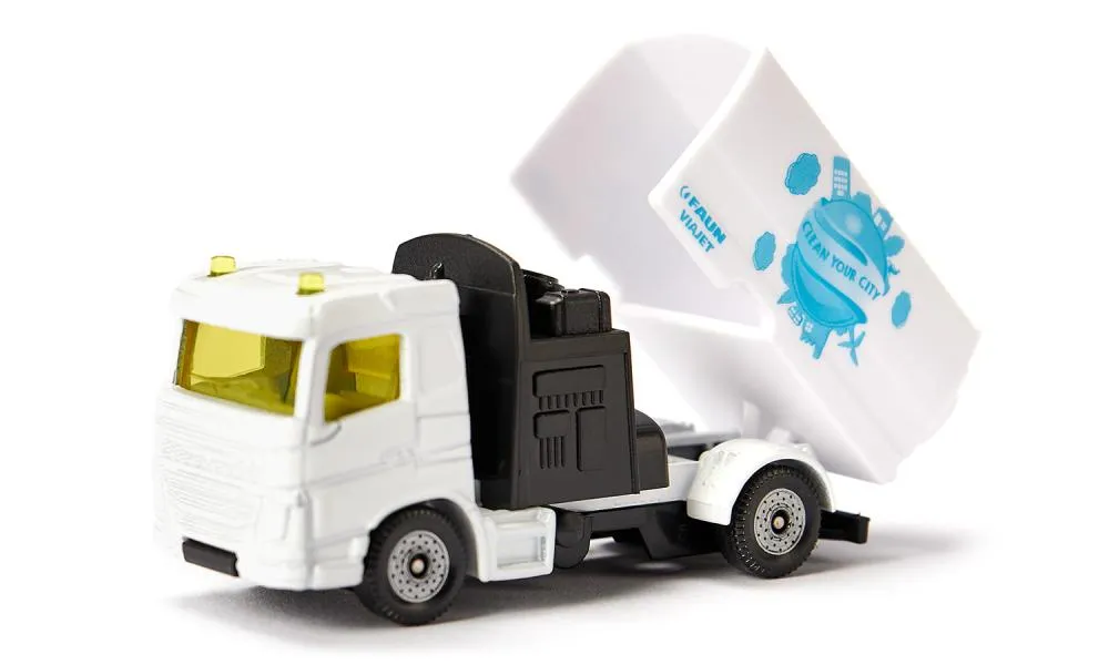 SIKU 1687 Municipal Set Road Sweeper & Garbage Truck Wise - Kids Toys