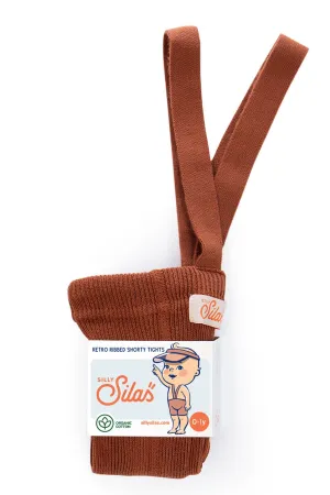 Silly Silas: Shorty Kids Tights - Cinnamon