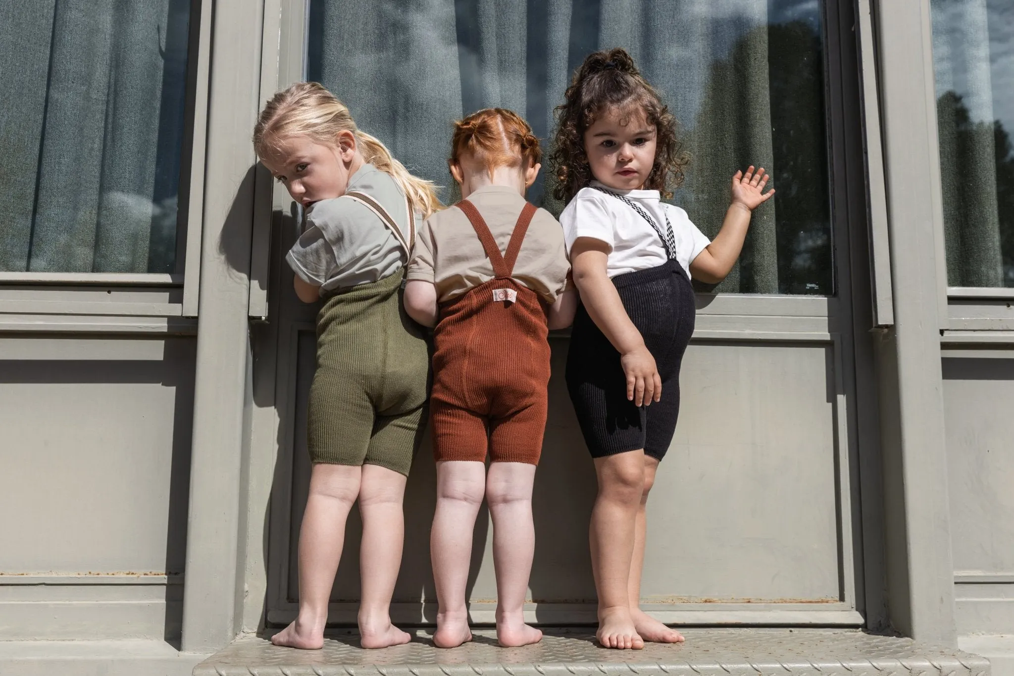 Silly Silas: Shorty Kids Tights - Cinnamon