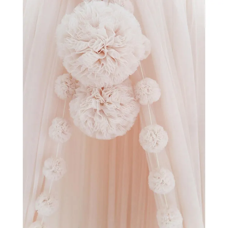 Spinkie Baby | Mini Pom Garland | Cream