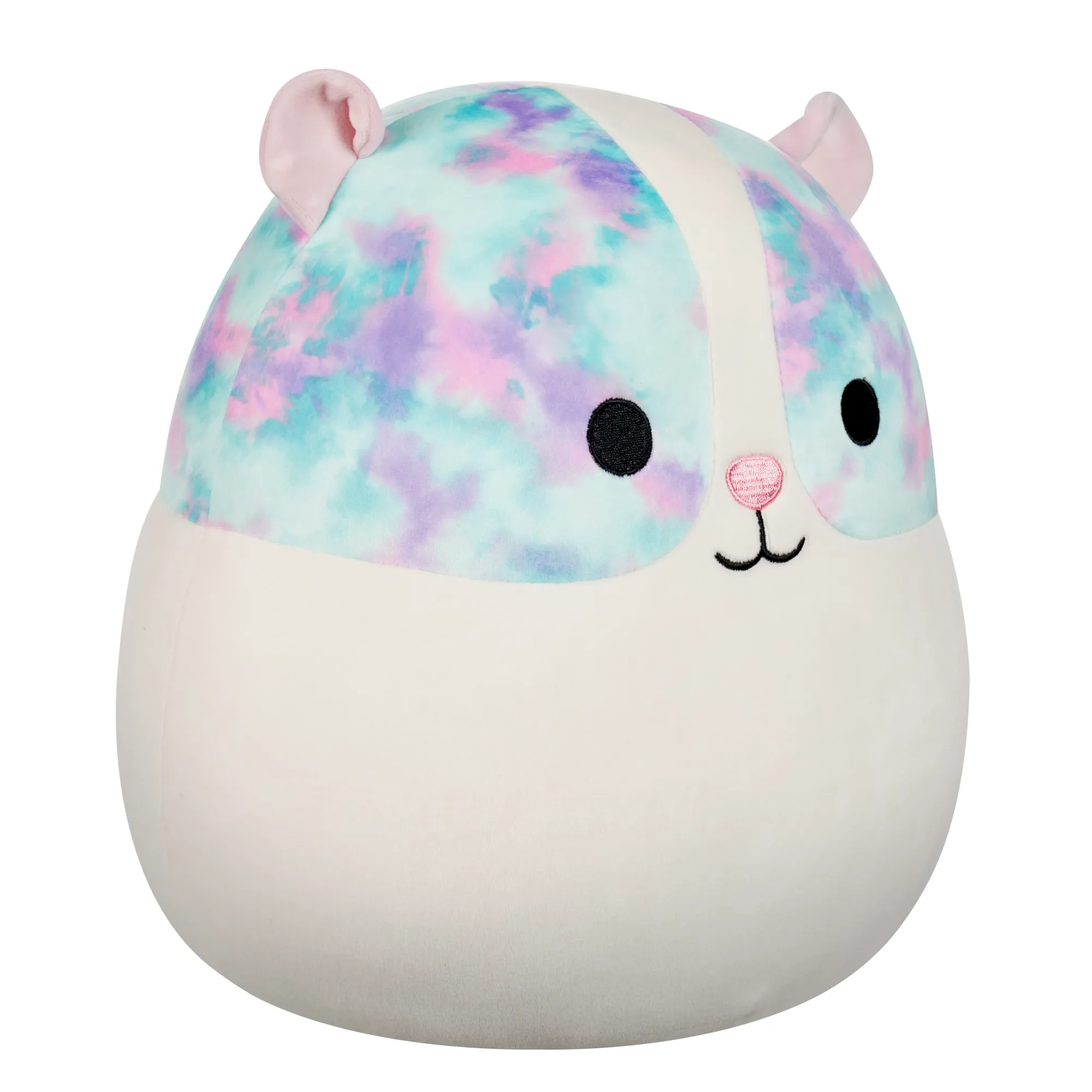 Squishmallows 12 Inch Plush S20 Rhys Guinea Pig With Multicolored Eyepatches