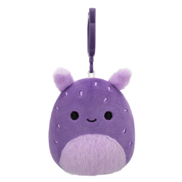 Squishmallows 3.5 Inch Plush Clip-On S20 Oha Dark Purple Sea Bunny
