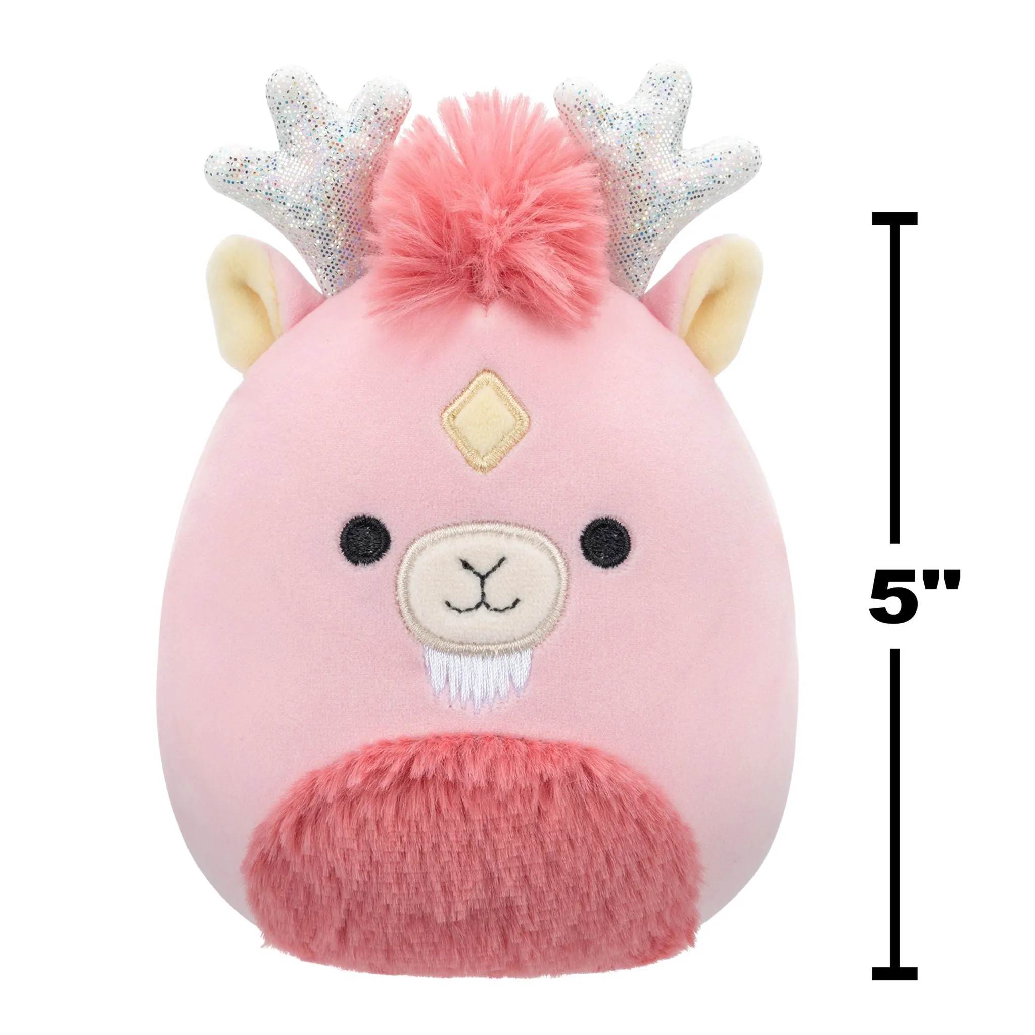 Squishmallows 5 Inch Plush Helia The Pink Kirin
