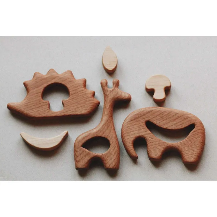 Tateplota | Mini Wooden Puzzle | Elephant