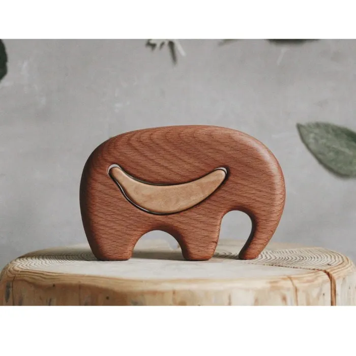 Tateplota | Mini Wooden Puzzle | Elephant