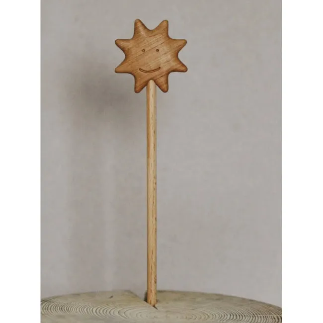 Tateplota | Wooden Toy | Magic Sun Wand