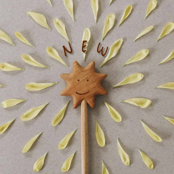 Tateplota | Wooden Toy | Magic Sun Wand