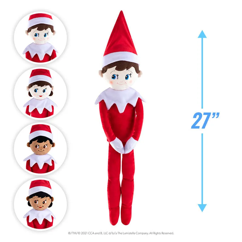 The Elf on the Shelf Plushee Pals Huggable - Girl - Dark Tone 27"