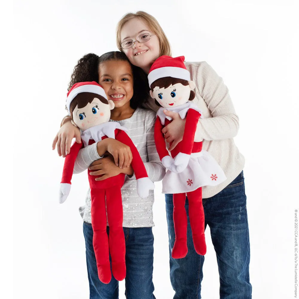 The Elf on the Shelf Plushee Pals Huggable - Girl - Dark Tone 27"
