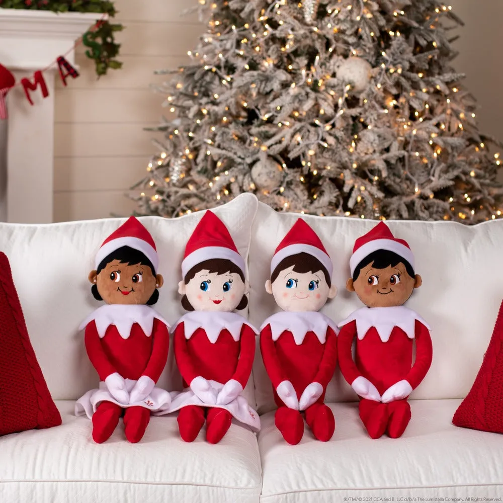 The Elf on the Shelf Plushee Pals Huggable - Girl - Dark Tone 27"