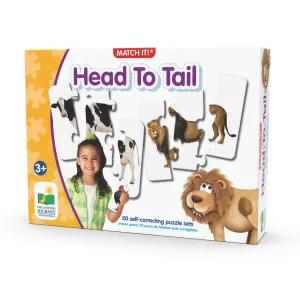 THE LEARNING JOURNEY MATCH IT! HEAD TO TAIL PUZZLE