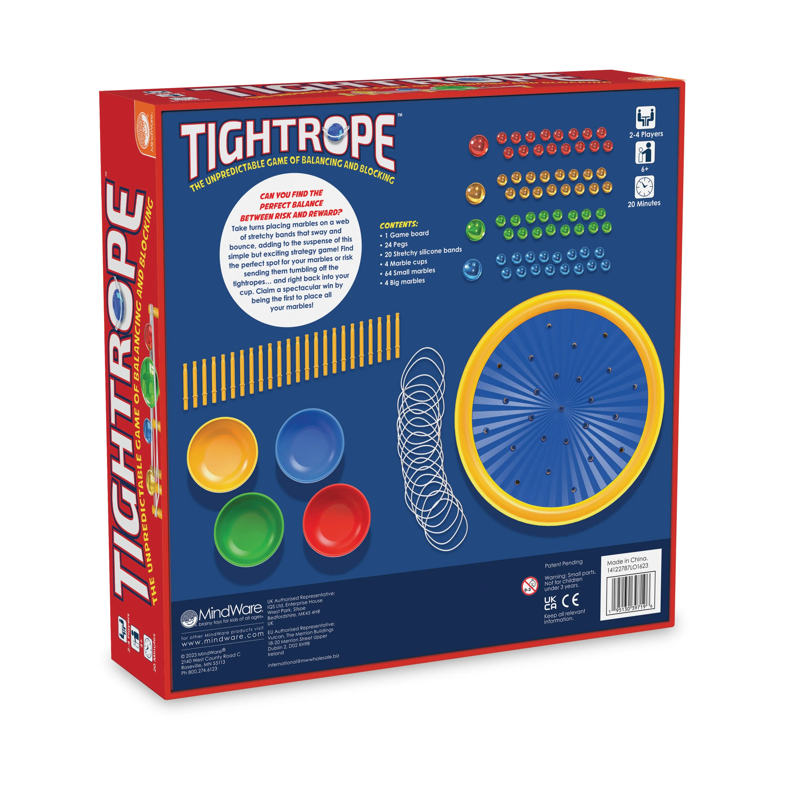 Tightrope - The Unpredictable Balancing and Blocking Game