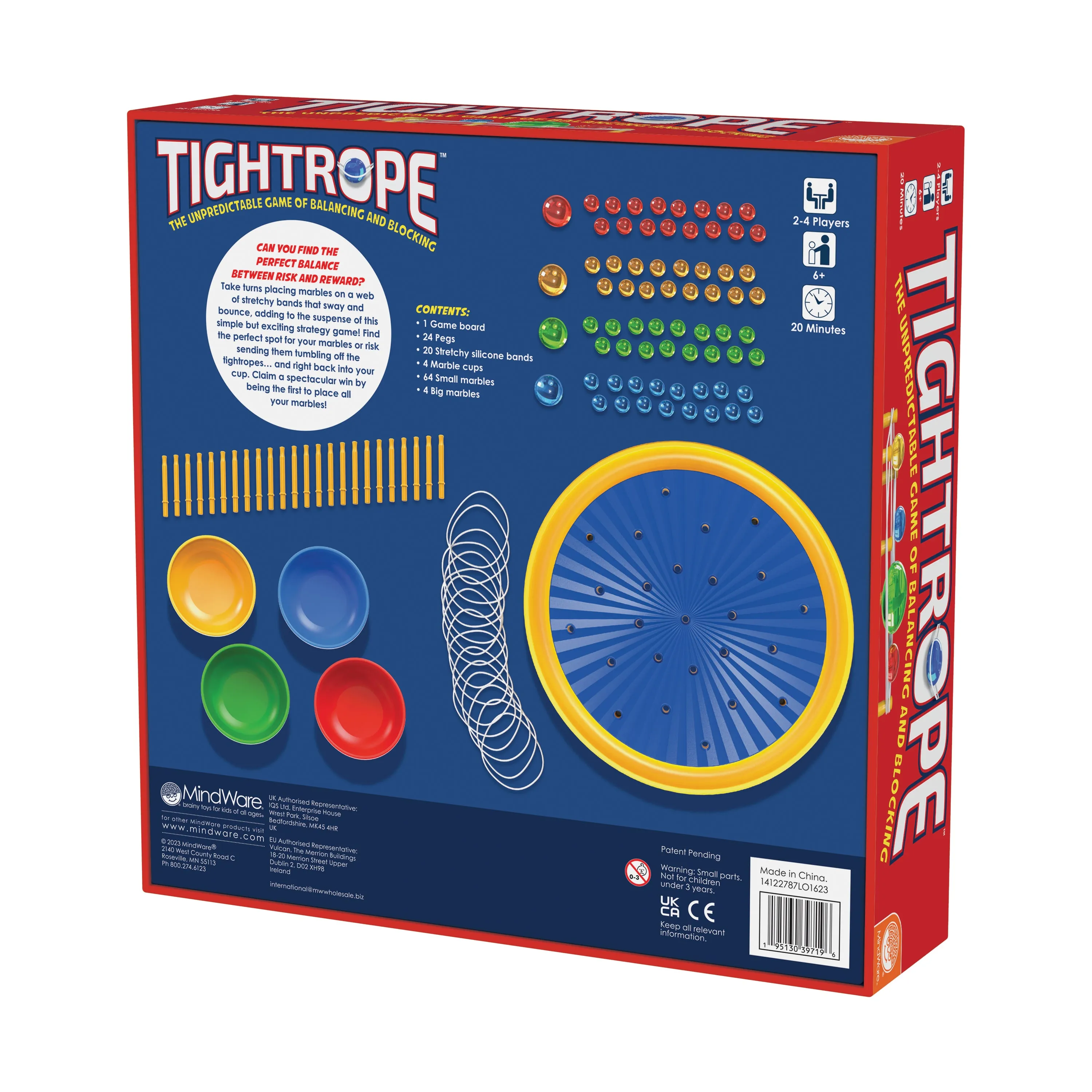 Tightrope - The Unpredictable Balancing and Blocking Game