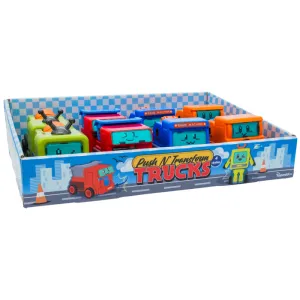 Toysmith Push  N' Transform Trucks
