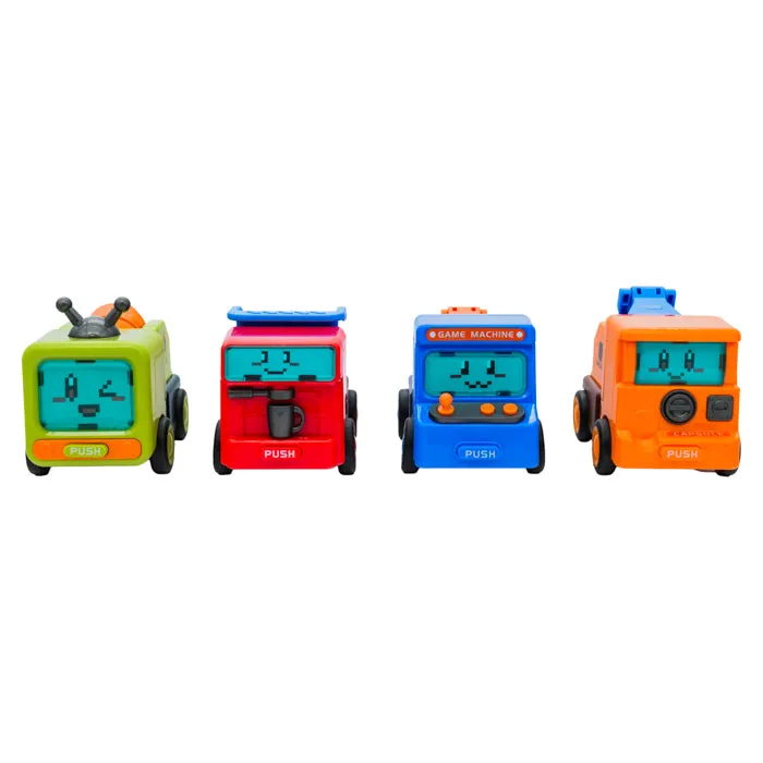 Toysmith Push  N' Transform Trucks