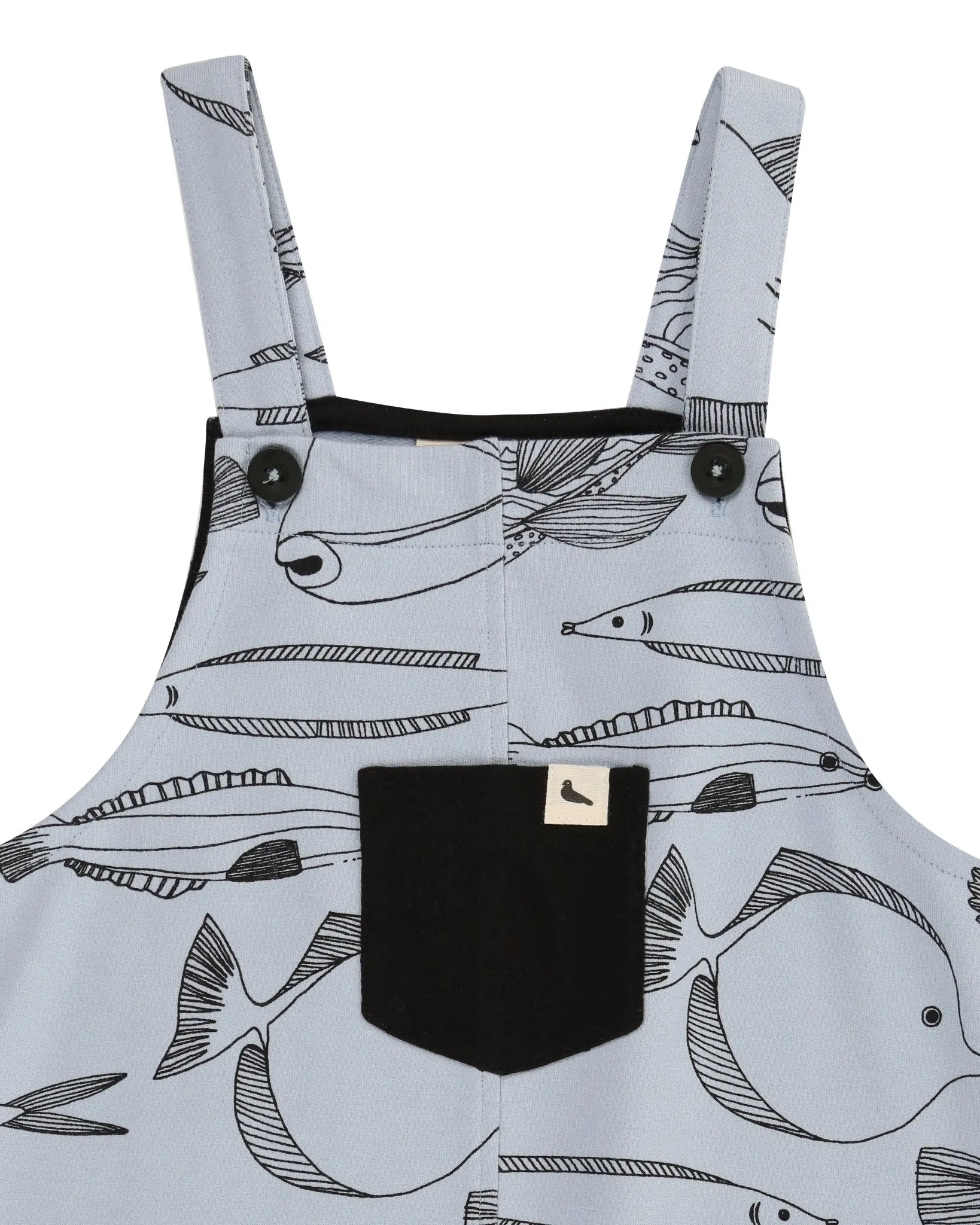 Turtledove London: Favourite Fish Dungarees