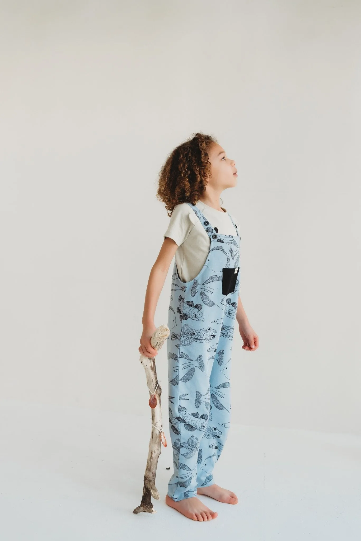 Turtledove London: Favourite Fish Dungarees